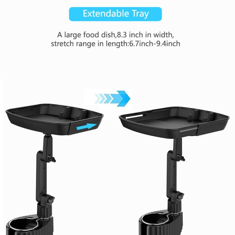 Car Beverage Table Food Rack Mobile Phone Holder, Beverage Table Food Rack