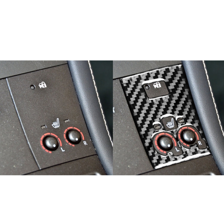 Car Carbon Fiber Sport Mode Panel B Decorative Sticker for Lexus CT 2011-2017, Left and Right Drive