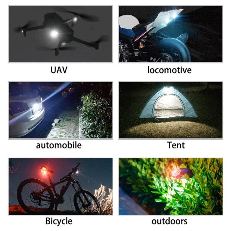 Motorcycle Super Waterproof Multi-Mode Strobe Light with Wireless Remote Control, Multi-Mode Strobe Light w