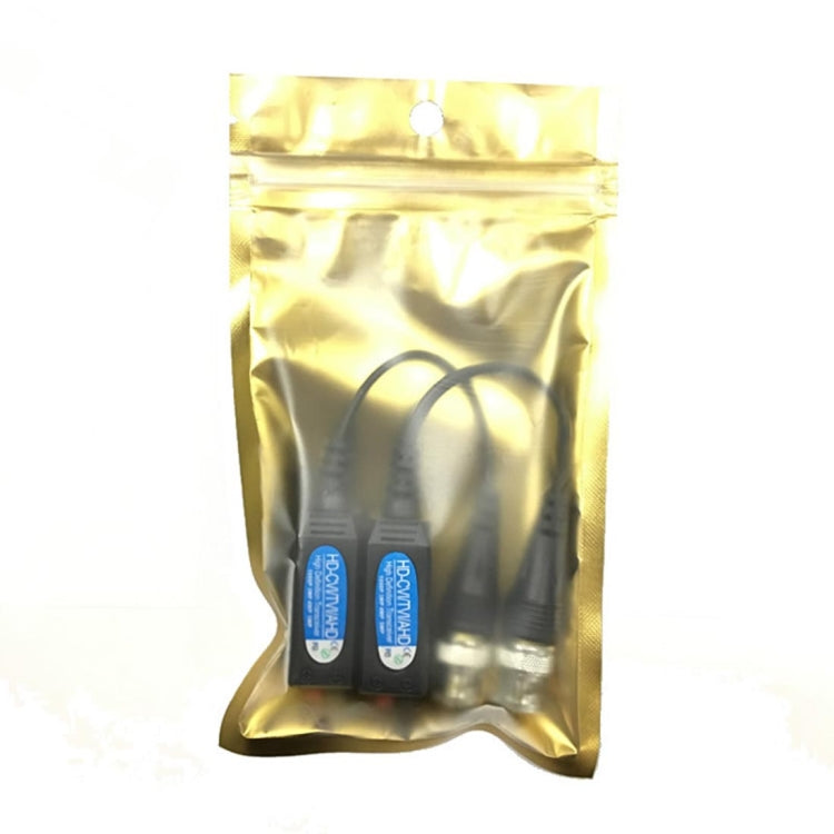 2 PCS Anpwoo 200TC Screwless-type Video Balun HD-CVI/AHD/TVI 1CH Passive Transceiver