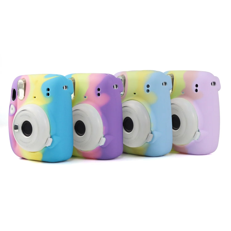 Rainbow Soft Silicone Protective Case for Fujifilm Instax mini 11
