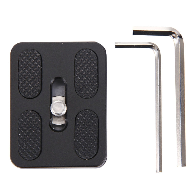 Fittest PU-50 Universal Aluminium Alloy Quick Release Plate with Rubber Cushion