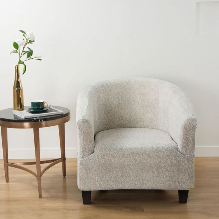 Elastic All-inclusive Single Semicircle Printed Sofa Cover