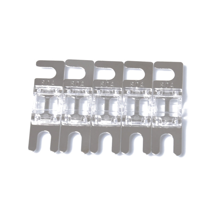 A0303 Blue 5 PCS Car Audio AFS Mini ANL 30A Fuse Nicked Plated, A0301 Green, A0303 Blue, A0304 Transparent