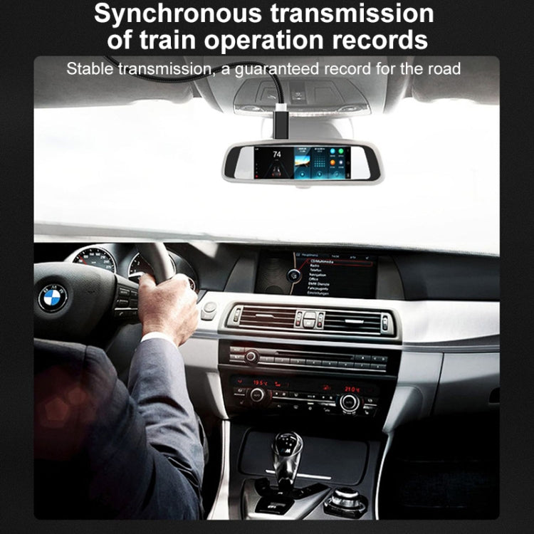 5 PCS Mini USB to USB A Woven Data / Charge Cable for MP3, Camera, Car DVR