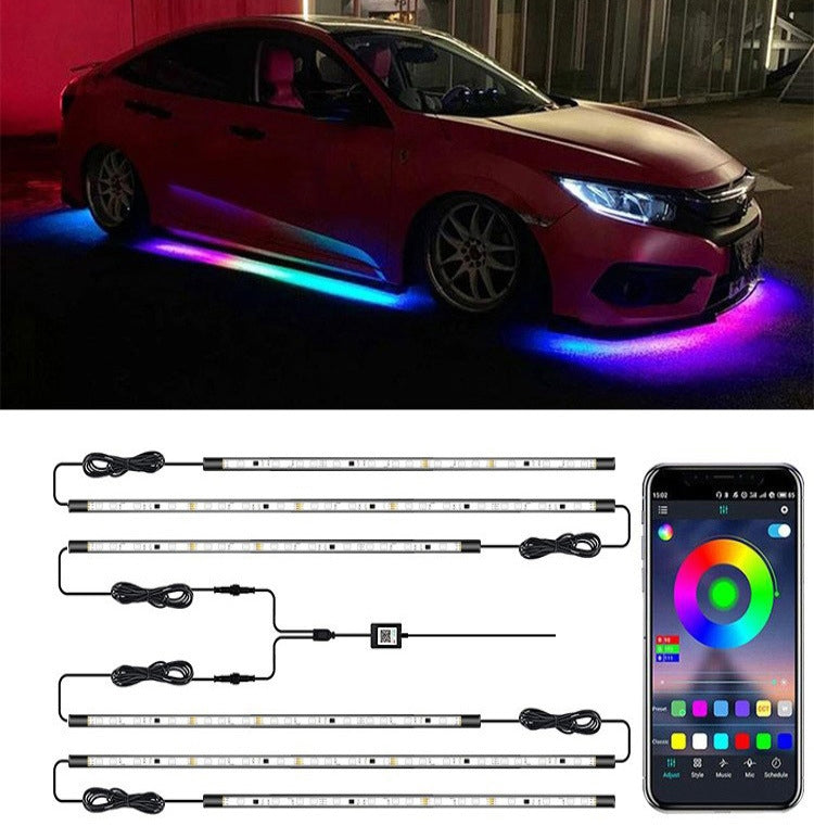Car Modification Symphony Voice Control LED Chassis Lights