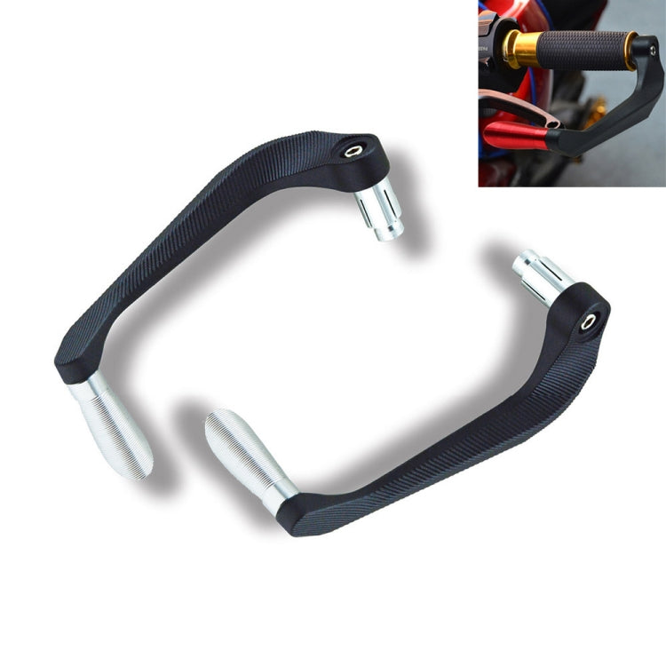 2 PCS Motorcycle Modification Accessories Striped Horn Shape Gear Brake Clutch Handbrake