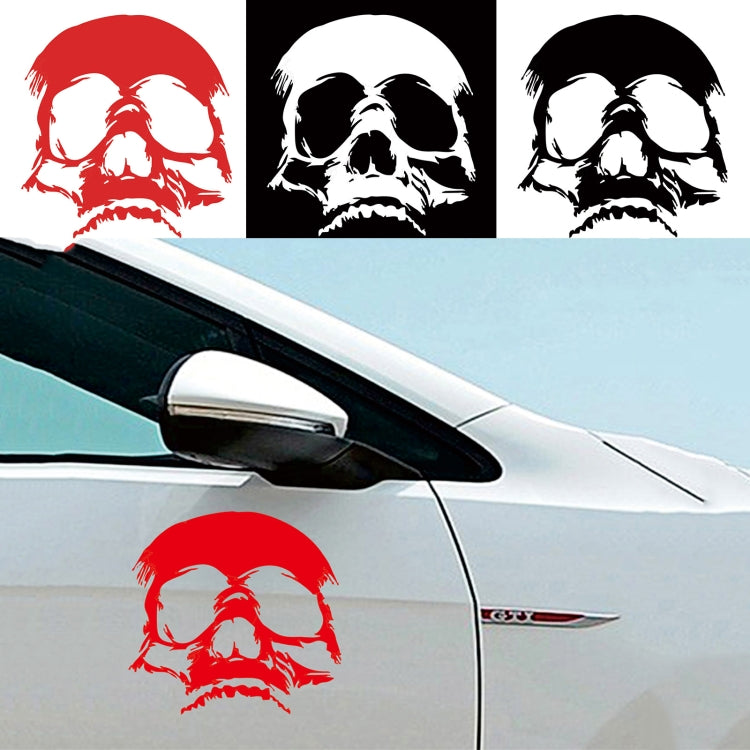D-774 Evil Skull Pattern Car Modified Decorative Sticker