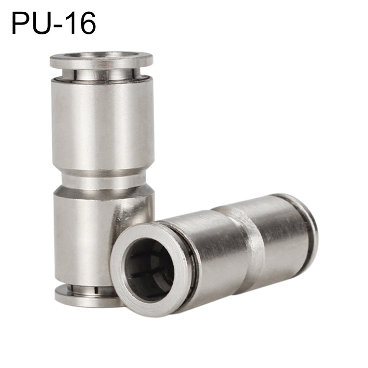 LAIZE Nickel Plated Copper Straight Pneumatic Quick Fitting Connector