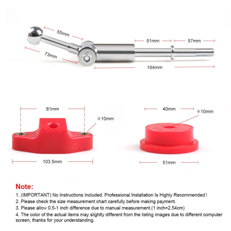 For Subaru Impreza WRX 2008-2014 Car 5?Speed Manual Transmission Quick Short Throw Shifter Lever