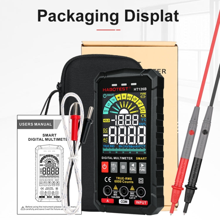 HABOTEST HT126B Digital High Precision Mini Multimeter