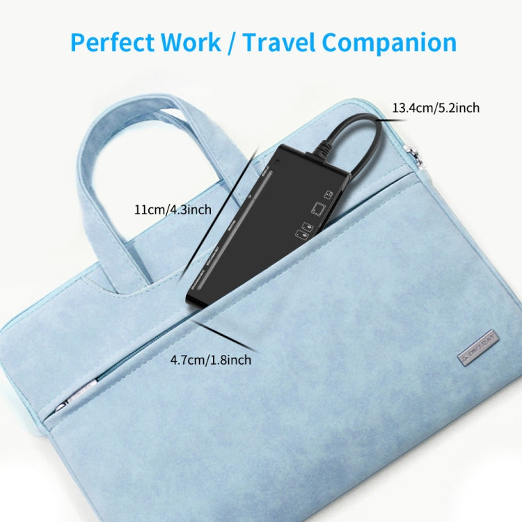 CR7 USB3.0 + Type-C Multi-function Card Reader CF / XD / MS / SD / TF Card 7 in 1