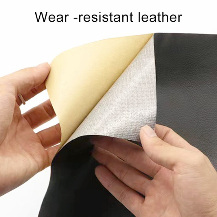30 x 137cm Self Adhesive Leather for Sofa Repair Patch Car Seat PVC Leather Sticker