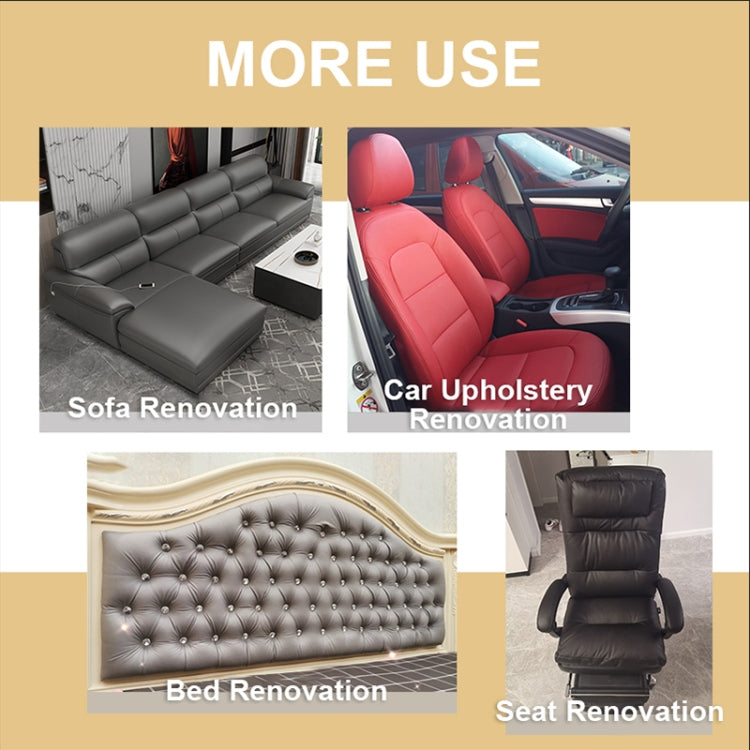 30 x 137cm Self Adhesive Leather for Sofa Repair Patch Car Seat PVC Leather Sticker