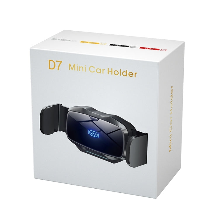 D7 Infrared lnduction Wireless Fast Charging Air Outlet Car Holder