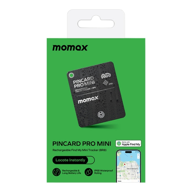 MOMAX PINCARD BR8 Card Wireless Charging Positioning Anti-lost Device