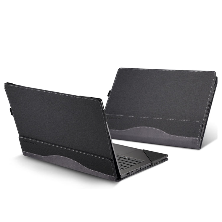 Leather Laptop Shockproof Protective Case, For HP Pavilion Laptop 14-ec / 14z-ec, For HP Pavilion X360 Laptop 14t-ek / 14-ek, For HP Pavilion X360 Convertible 14-dy, For HP Pavilion Plus Laptop 14-eh / 14t-eh, For HP EliteBook 845 / 840 14 inch G11