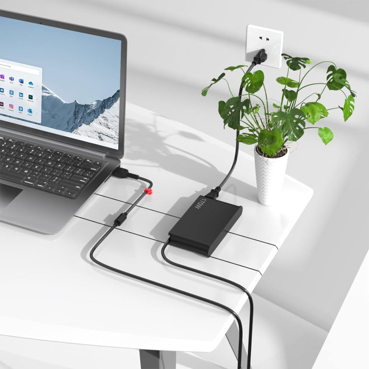 170W 20V 8.5A Laptop Notebook Power Adapter with Big Square USB Port For Lenovo Thinkpad / ThinkBook / Xiaoxin