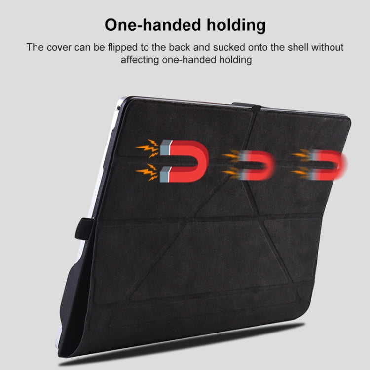 Deformation All-inclusive Leather Laptop Case, For Microsoft Surface Book 3 / 2 / 1 15 inch