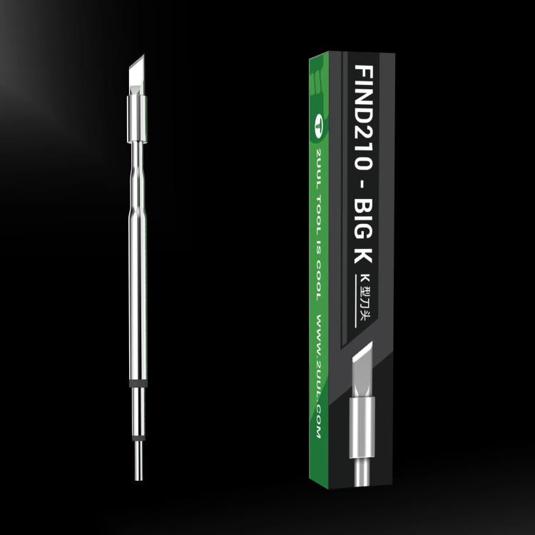 2uul FD11 Big-K Soldering Iron Tips for Most C210 Soldering Station