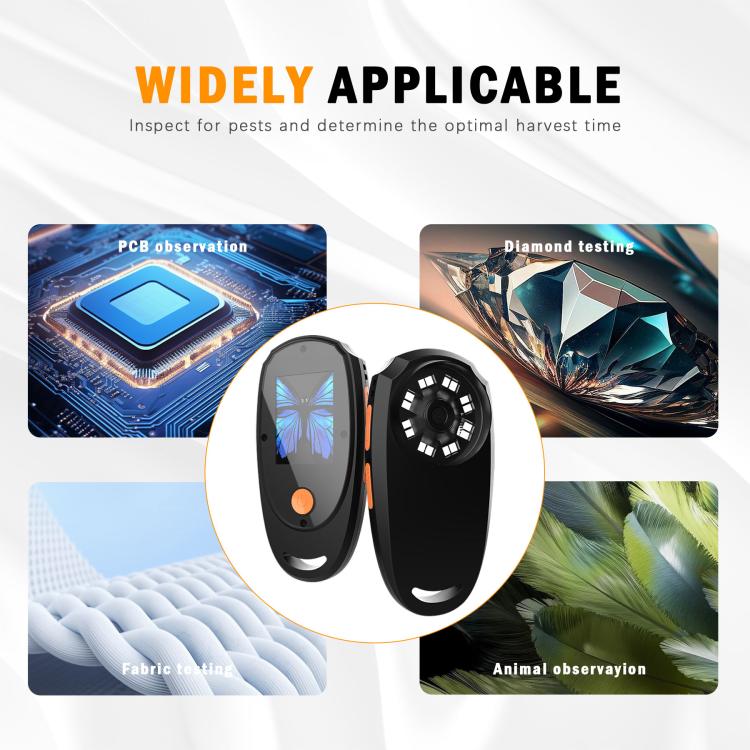 CPL-05-0011 2MP 2 inch HD Screen Handheld Digital Microscope 500X Magnification