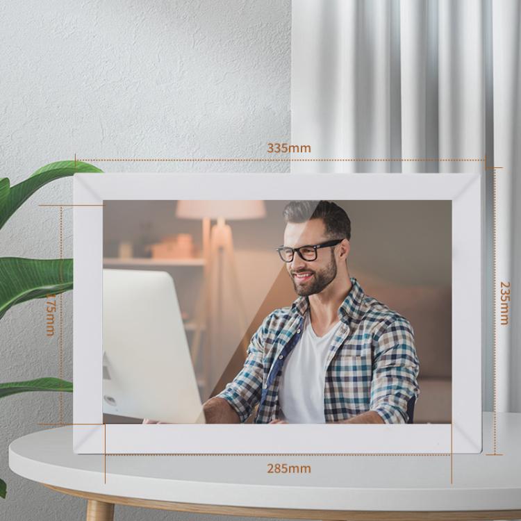 13.3 inch LCD Display Cloud Photo Frame 1G+32GB 3126C Quad-Core CPU Android 6.0