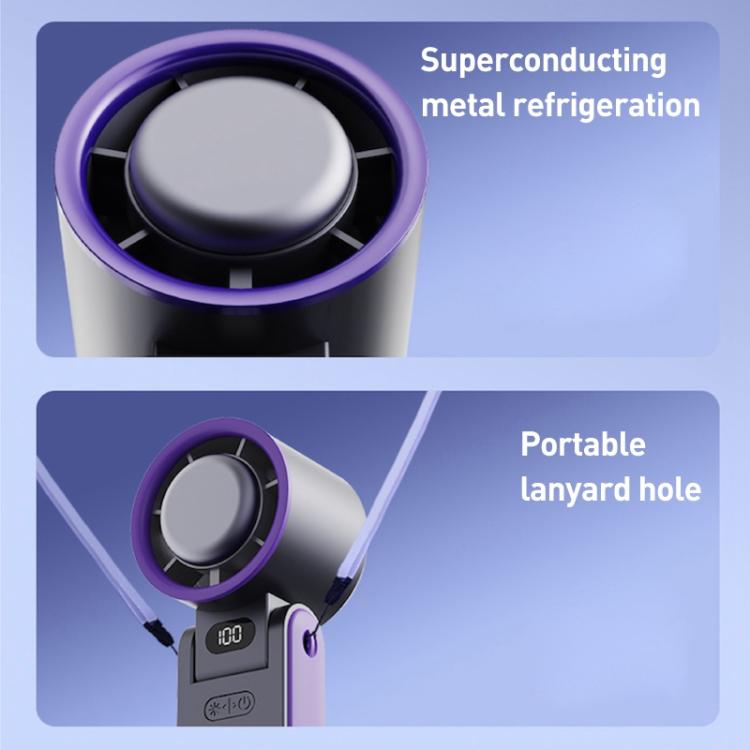 Y19 Smart Ice Compress Folding Handheld Fan