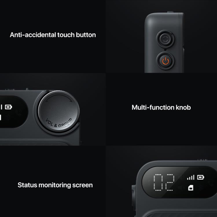 Original Xiaomi Sports Walkie Talkie, Support 5000km Intercom Distance