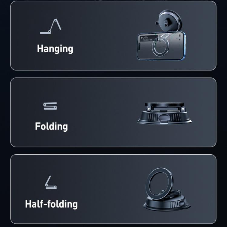 Car MagSafe Magnetic Vacuum Suction Cup Phone Holder