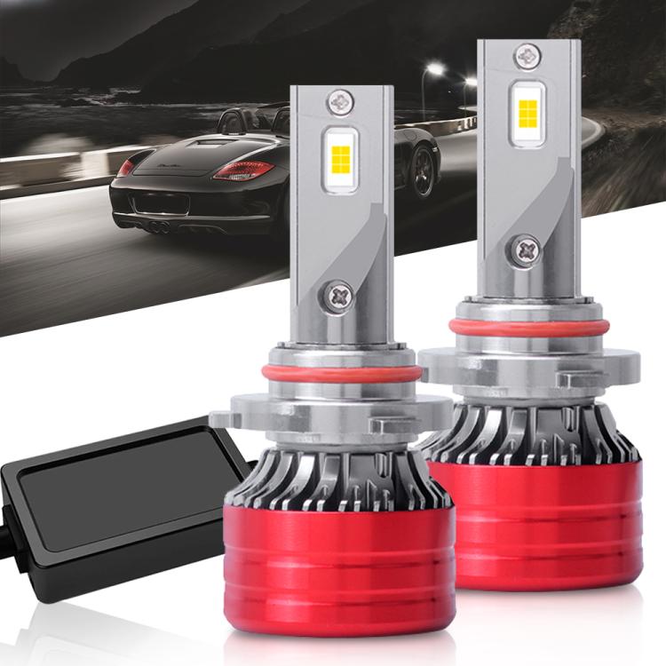 2pcs 25W 2500lm 6000K Car LED Headlight Bulb