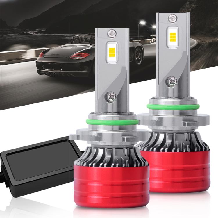 2pcs 25W 2500lm 6000K Car LED Headlight Bulb