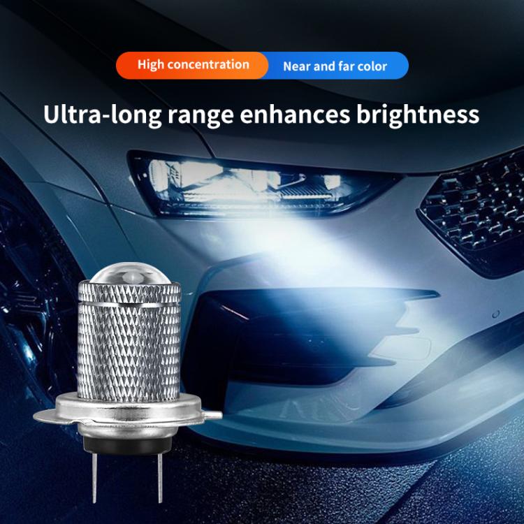 Pair 8.5W 12-60V Car Lens Fog Light Bulb