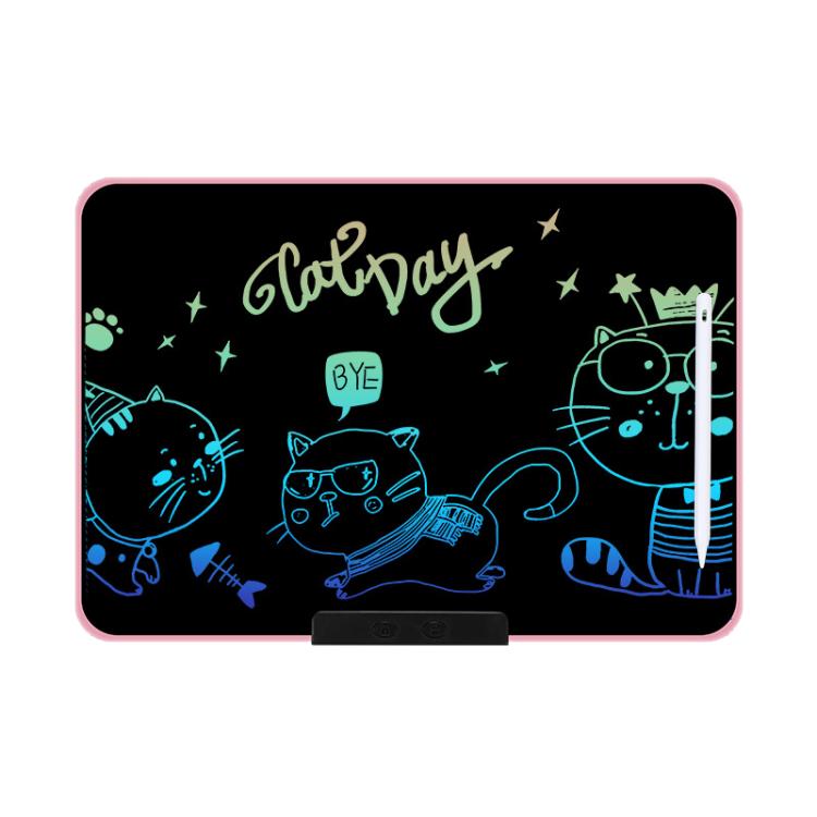 Rechargeable Children Graffiti LCD Drawing Board, 16 inch Pink / Color Writing, 16 inch Pink / Green Writing, 16 inch Black / Color Writing, 16 inch Black / Green Writing, 16 inch Yellow / Color Writing, 16 inch Yellow / Green Writing