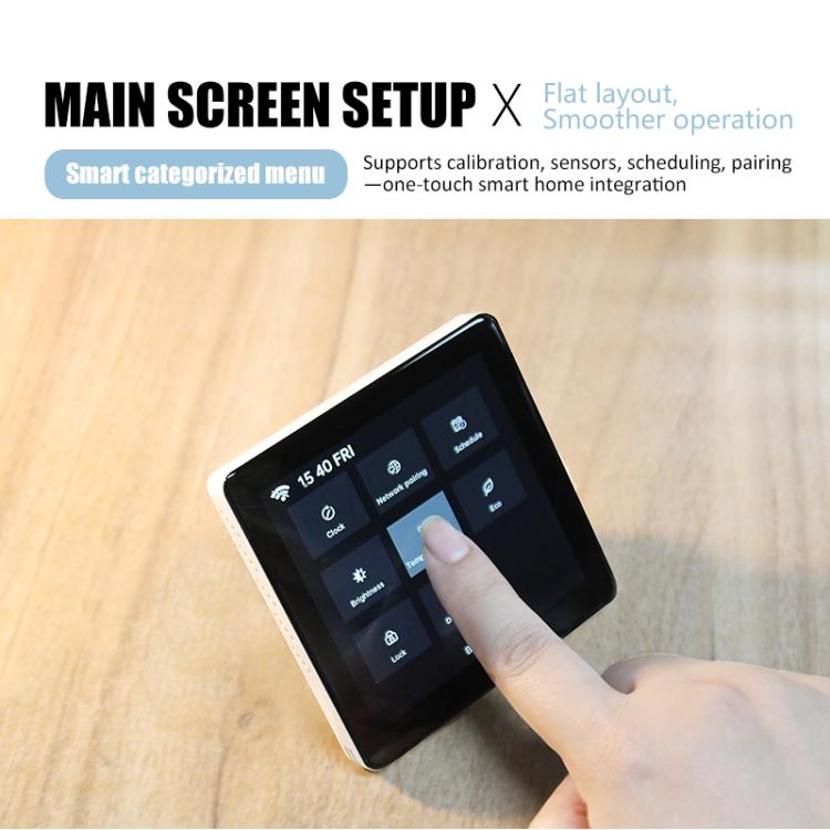 4 inch Screen Smart Thermostat