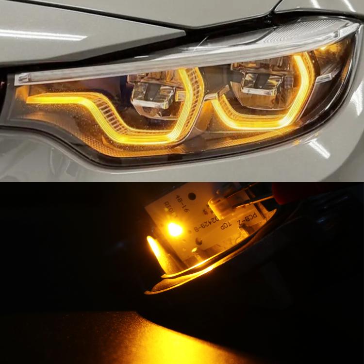 For BMW 4 Series F32 Car Left LED Daytime Running Light Angel Eyes 63117493229