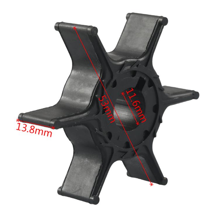 Outboard Water Pump Impeller Repair Kit for YAMAHA F6 F8 4-Stroke 68T-W0078-00