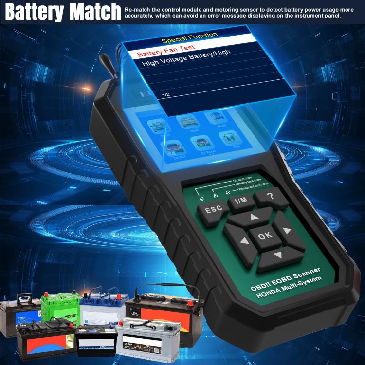 KONNWEI KW420 2.8 inch Color Screen Car OBD2 Fault Diagnostic Scan Tool for Honda