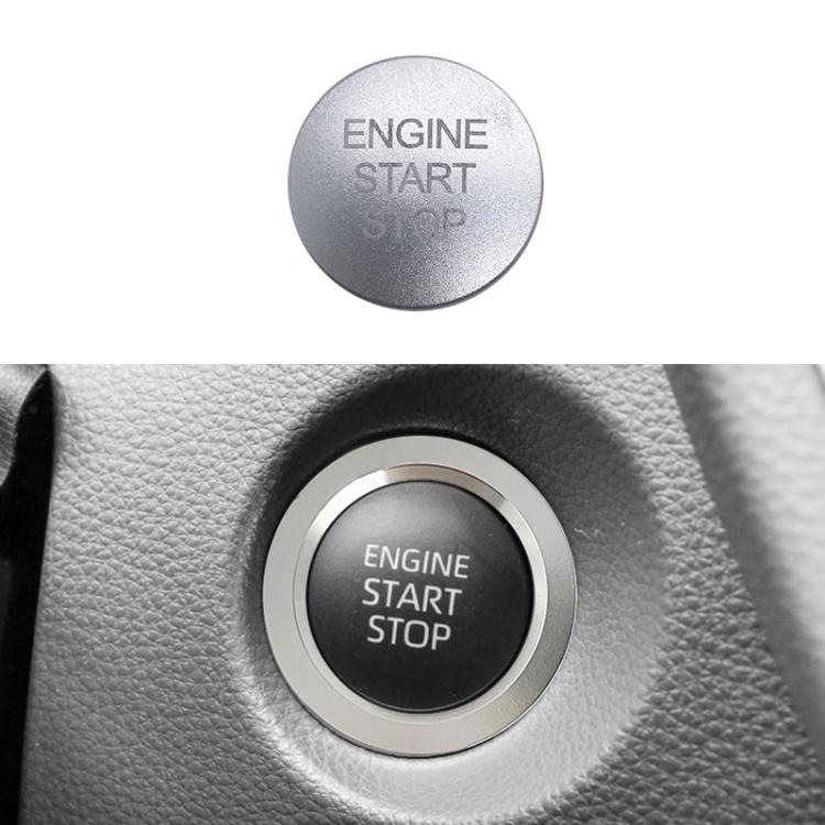 For Toyota Corolla Cross / Yaris Car One-key Start Engine Key Ignition Switch Decorative Ring Cover