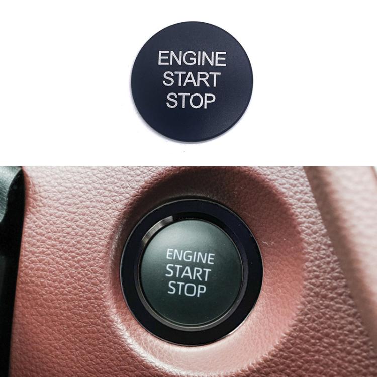 For Toyota Corolla Cross / Yaris Car One-key Start Engine Key Ignition Switch Decorative Ring Cover