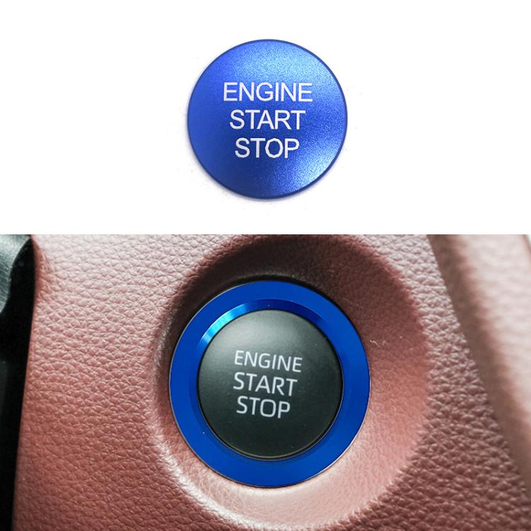For Toyota Corolla Cross / Yaris Car One-key Start Engine Key Ignition Switch Decorative Ring Cover