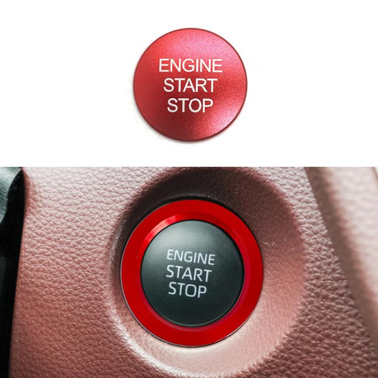 For Toyota Corolla Cross / Yaris Car One-key Start Engine Key Ignition Switch Decorative Ring Cover
