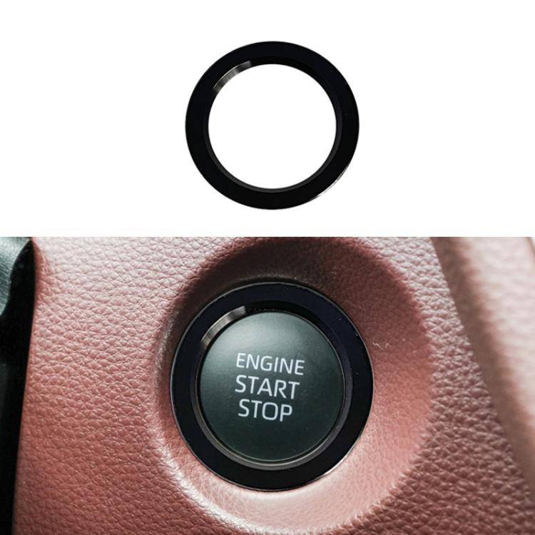For Toyota Corolla Cross / Yaris Car One-key Start Engine Key Ignition Switch Decorative Ring Cover