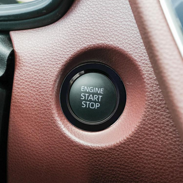 For Toyota Corolla Cross / Yaris Car One-key Start Engine Key Ignition Switch Decorative Ring Cover