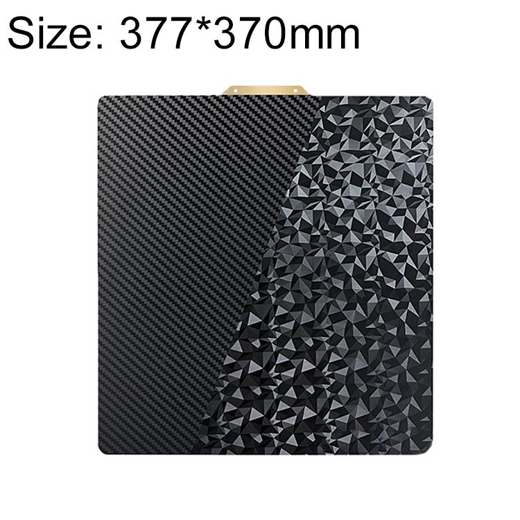 PET Carbon Fiber PEO Diamond Film Double-Sided 3D Printer Build Plate