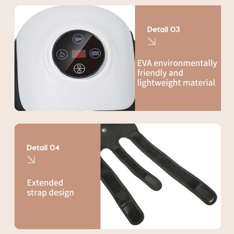 WG-JB-704 Home Rechargeable Heating Knee Massager Joint Knee Pad Massager