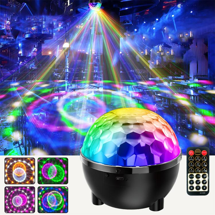 Sunflower Magic Ball Light LED RGB Rotating Stage Lamp