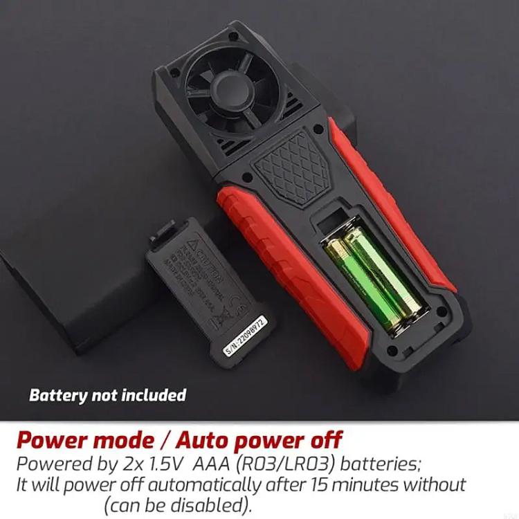 TRSI TA640A Handheld High Precision Wind Speed Instrument Wind Volume Tester