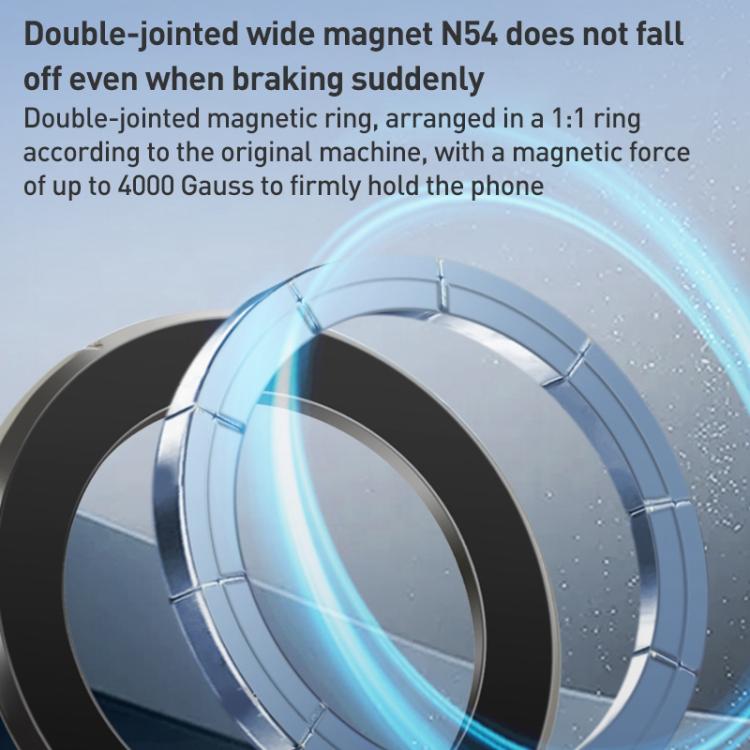 G222 Three-axis Folding MagSafe Magnetic Car Phone Holder