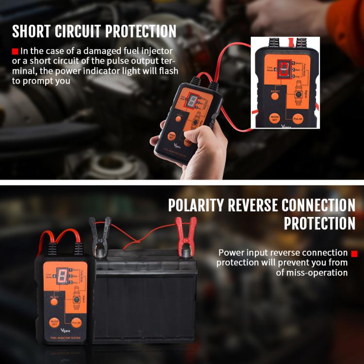 Vgate VT200 12V Car Injector Tester