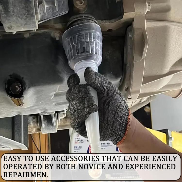 Car Oil Filter Removal Tool Universal Anti-scald Funnel